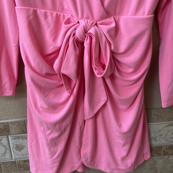 Zara Barbie Core Pink Dress - Picture 4 of 6
